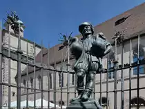 Der G�nsem�nnchenbrunnen ist einer der �ltesten Brunnen in N�rnberg. (Mai 2017)