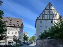 Unterwegs in der N�rnberger Altstadt. (Mai 2017)