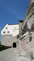 Der Zugang zur der N�rnberger Kaiserburg. (Mai 2017)