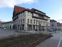 Meiningen, Hotel S�chsischer Hof in der Marienstra�e (26.02.2022)