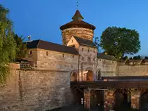 Das Neutor war eines der vier Haupttore der N�rnberger Stadtbefestigung. (Juni 2019)