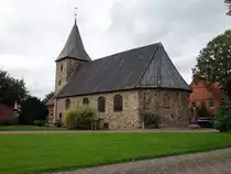 Schl�sselburg, evangelische Kirche, erbaut 1585 von Drosten Ludolf von Klencke (07.10.2021)