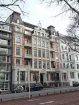 Hamburg am 15.1.2022: 1892 erbautes Stadthaus an der Au�enalster im Stadtteil Uhlenhorst , heutige Nutzung als Hotel/