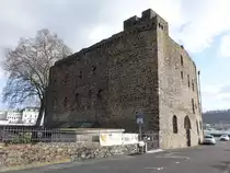 R�desheim a. Rhein, Br�mserburg, erbaut von 1186 bis 1190 (30.01.2022)