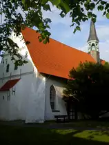 B�sum, evangelische St. Clemens Kirche, erbaut im 15. Jahrhundert (10.05.2011)