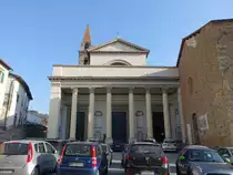 Castiglion Fiorentino, Collegiata di San Giuliano, erbaut 1840 (26.03.2022)