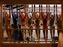 Die Fensterdekoration eines Gesch�ftes in Valletta. (Oktober 2017)