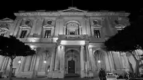 Das historische Geb�ude der Nationalbibliothek Malta (Bibljoteka Nazzjonali ta’ Malta) ist in Valletta zu finden. (Oktober 2017)