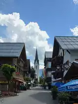 Unterwegs in den Stra�en von Oberstdorf. (Juli 2017)