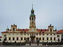 Das im Barockstil erbaute Prager Loreto befindet sich auf dem Hradschin in Prag. (September 2012)