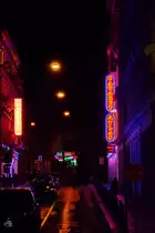 Ein schmale Seitengasse in Prag. (September 2012)