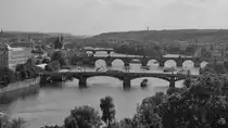 Blick �ber die Moldau. (Prag, September 2012)