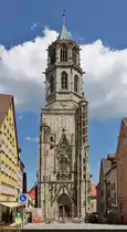 Der 70 Meter hohe Turm der gotischen Kapellenkirche – das Wahrzeichen Rottweils.

🕓 11.6.2021 | 14:51 Uhr