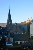 Das neuromanische Geb�ude der Koptisch-orthodoxe Kirche Erzengel Michael Altena wurde zwischen 1907 und 1908 errichtet. (Februar 2014)