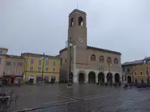 Fano, Palazzo del Podesto an der Piazza Venti Settembre (31.03.2022)
