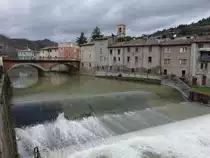 Sant Angelo in Vado, Br�cke �ber den Fiume Metauro (01.04.2022)
