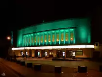 Das Hammersmith Apollo wurde im Jahr 1932 unter dem Namen  Gaumont Palace  er�ffnet und als Kino genutzt. (London, Februar 2015)