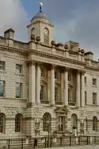 Der �stliche Eingang des Somerset House. (London, Februar 2015)