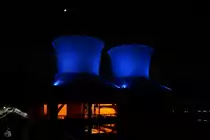 Die ehemaligen K�hlt�rme der Jahrhunderthalle in Bochum. (M�rz 2014)