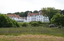 Das Wellnesshotel �Comwell Kellers Park� in Brejning an der Vejle Fjord. Aufnahme: 5. Juni 2022