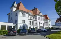 Das Wellnesshotel �Comwell Kellers Park� in Brejning an der Vejle Fjord. Aufnahme: 5. Juni 2022.