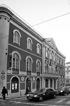 Das 1867 errichtete Teatro da Trindade ist ein Theatergeb�ude im Zentrum von Lissabon. (Februar 2017)