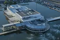 Das Espa�o Espelho D'agua ist ein Restaurant im Lissaboner Stadtteil Bel�m. (Januar 2017)