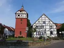 Hoheneiche, evangelische St. Martin Kirche, erbaut im 14. Jahrhundert (04.06.2022)