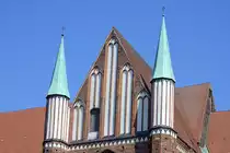 Schewriner Dom - Ein Ausschnitt des S�dfl�gels. Aufnahme: 18. Juni 2022.