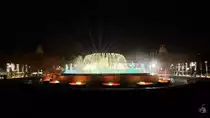 Der Magische Brunnen (Font M�gica de Montju�c) wurde anl�sslich der Weltausstellung von 1929 errichtet. (Barcelona, Februar 2012)