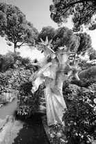 Eine Skulptur im Park G�ell. (Barcelona, Februar 2012)