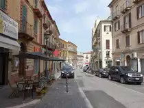 Chieti, H�user in der Via Arniense (26.05.2022)