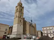 Chieti, Kathedrale San Giustino, erbaut im 13. Jahrhundert (26.05.2022)