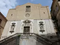 Chieti, Pfarrkirche San Francesco am Corso Marrucino, erbaut im 13. Jahrhundert (26.05.2022)