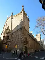 Die im 17. Jahrhundert im Stil des Hochbarock errichtete Bethlehem-Kirche (Esgl�sia de la Mare de D�u de Betlem) galt bis zu einem Brand im Jahre 1936 als sch�nstes barockes Geb�ude der Stadt Barcelona. (Februar 2013)