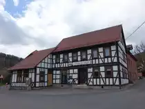 Helmers, Gasthof Wei�er Hirsch in der Rothebergstra�e (15.04.2022)