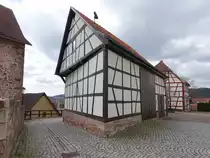 Schwallungen, Pfarrscheune auf der Lindenh�he (15.04.2022)