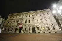 Der im Stil der Sp�trenaissance erbaute Palazzo Marino dient heute als Rathaus von Mailand. (Juni 2014)