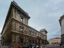 Der im Stil der Sp�trenaissance erbaute Palazzo Marino dient heute als Rathaus von Mailand. (Juni 2014)