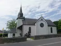 H�pperdingen, Pfarrkirche Saint-Jean in der Duarefstrooss (19.06.2022)