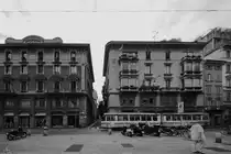 Unterwegs in den Stra�en von Mailand. (Juni 2014)