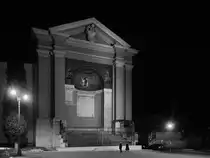 Das Triclinium Leoninum stammt aus dem 9. Jahrhundert und ist der verbliebene �berrest des ehemaligen Speisesaales des Papstpalastes. (Rom, Dezember 2015)