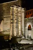 Im Bild ausgegrabenes Gem�uer und S�ulen aus dem antiken Rom. (Dezember 2015)