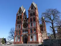 Limburg, Dom St. Georg und St. Nikolaus, erbaut von 1190 bis 1232, seit 1827 Dom- und Pfarrkirche der Di�zese Limburg (19.03.2022)
