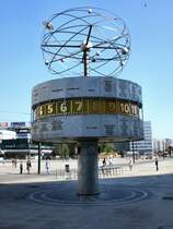 Berlin Alexanderplatz
Weltzeituhr 2007