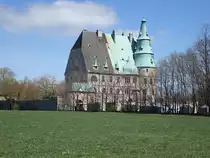 Ohrdruf, Haus M�hlberg, erbaut von1933 bis 1935 vom Bleifarben-Fabrikbesitzer Thilo Albin M�hlberg (16.04.2022)