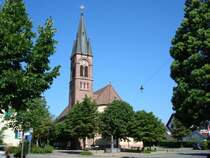 G�ndlingen bei Breisach/Rhein
Dorfkirche  Juli 2008