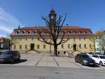 Blankenhain, Rathausgeb�ude am Marktplatz (17.04.2022)