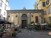 Neapel, Pfarrkirche St. Cosmas e Damiano, erbaut im 16. Jahrhundert (22.09.2022)