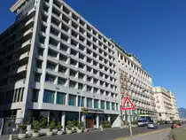 Neapel, Hotel Royal Continental an der Via Partenope (22.09.2022)